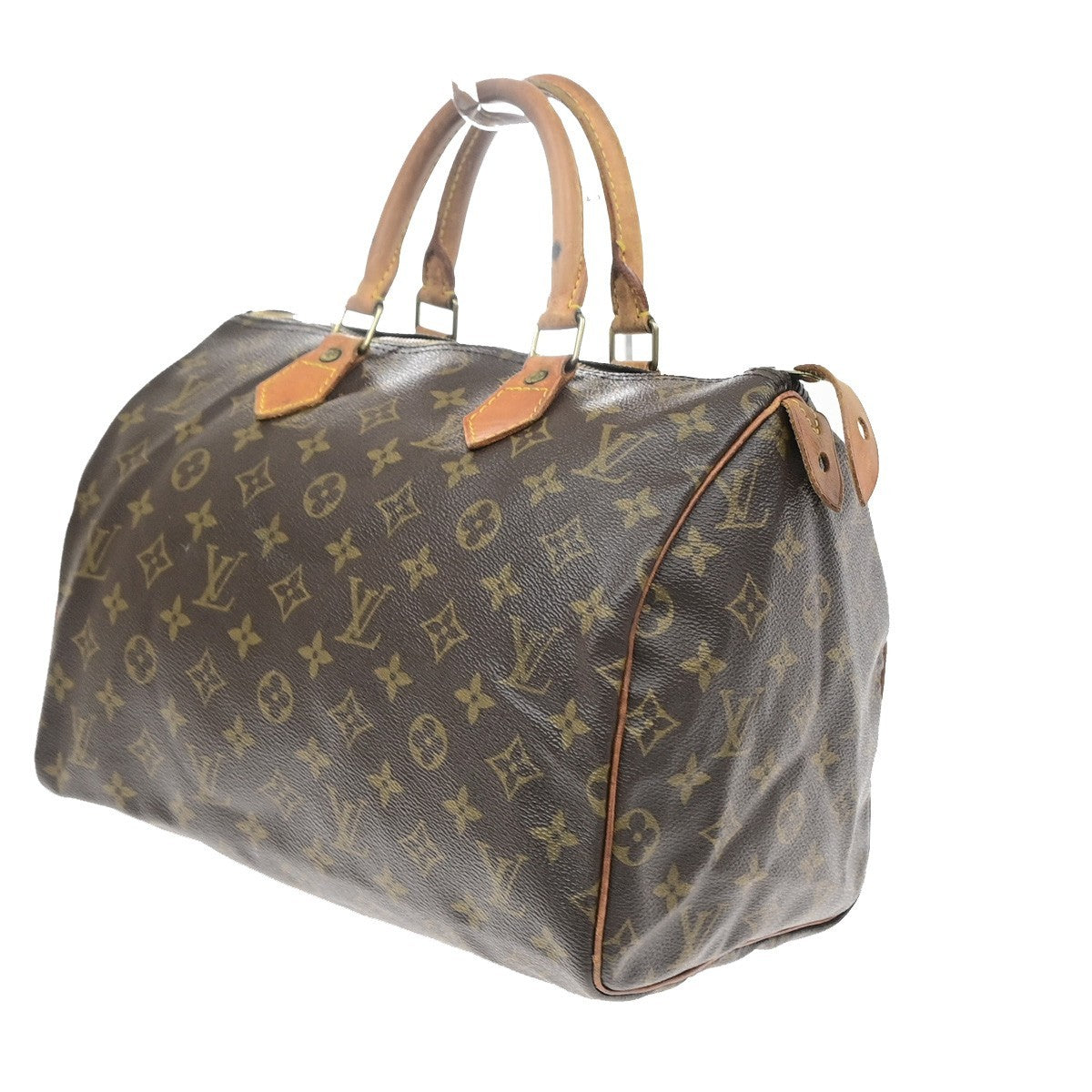 LOUIS VUITTON Speedy 30 Travel Hand Bag Monogram Leather Brown M41526  86SA166