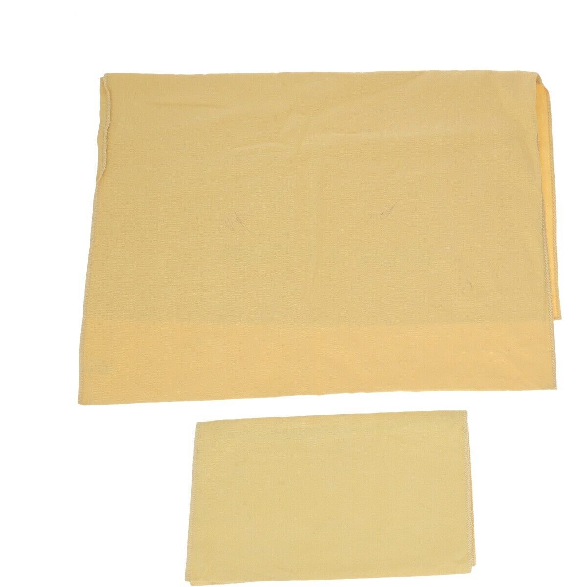 LOUIS VUITTON Logo 10 Set Dust Bag Drawstring Canvas Cotton Beige Brown 08EB499
