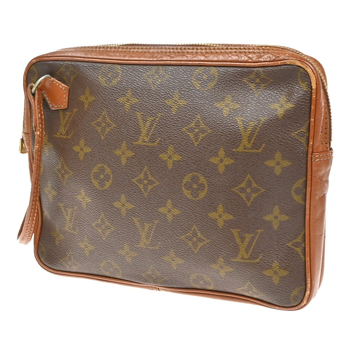 LOUIS VUITTON Pochette Sports Clutch Bag Monogram Leather BN No.183 09CA938