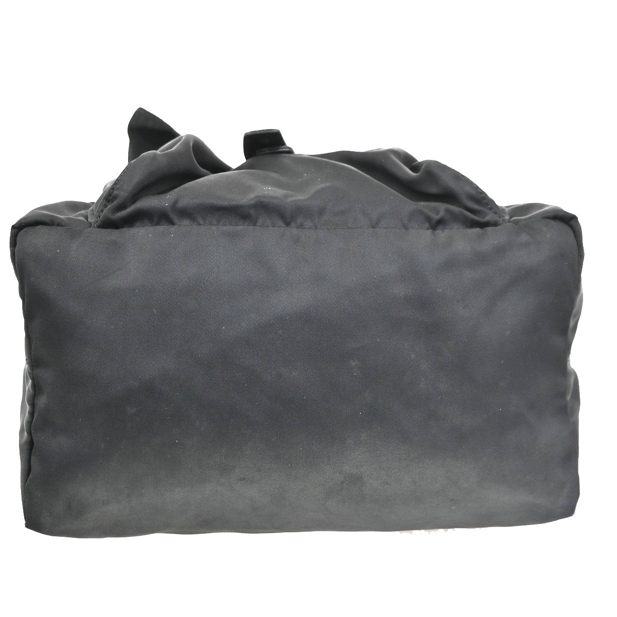 PRADA Logo Tessuto Mini Shouler Bag Nylon Leather Black SHW Italy 69YJ257