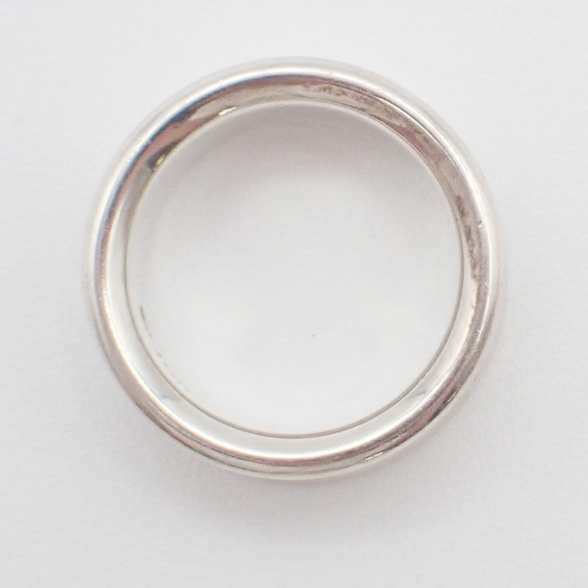 Tiffany & Co. 1837 Narrow Ring Tulip Ring Sterling Silver 925 US 5 JP 9 01KD099