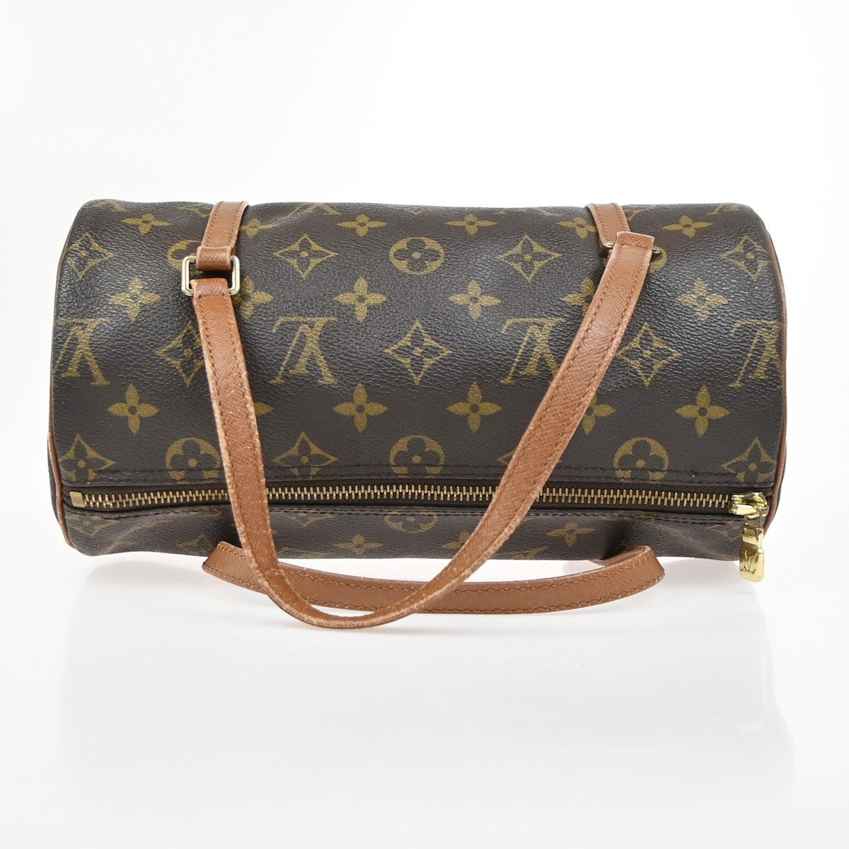 LOUIS VUITTON PAPILLON 26 Hand Bag Monogram Leather Brown France M51366 79ZA301
