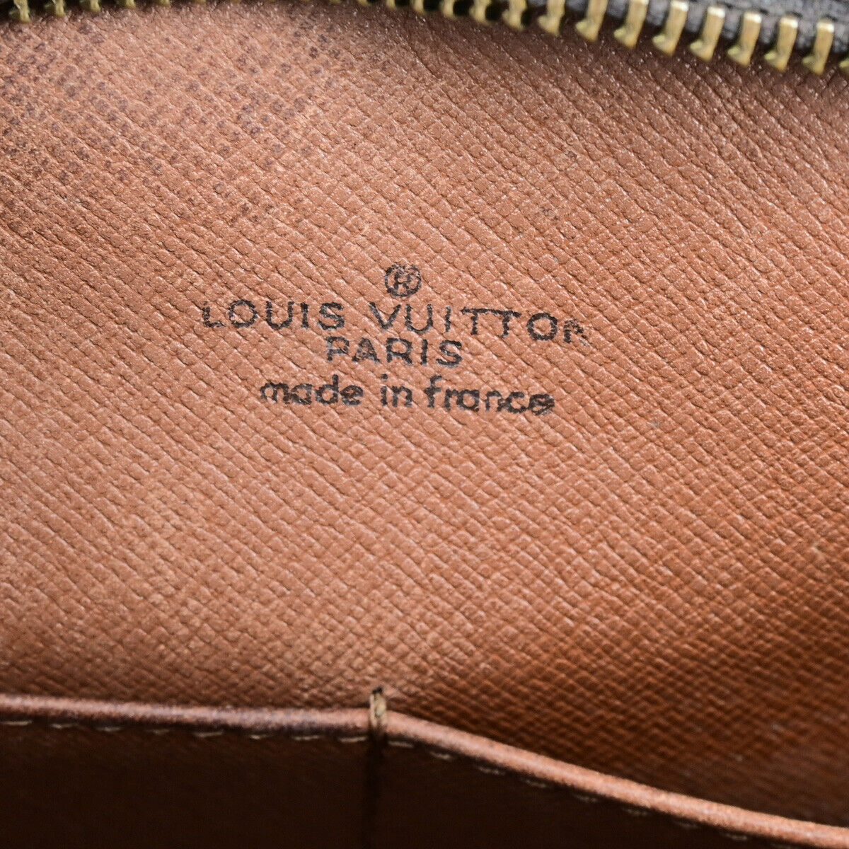 LOUIS VUITTON Compiegne 28 Clutch Hand Bag Monogram Leather Brown M51845 01YG773