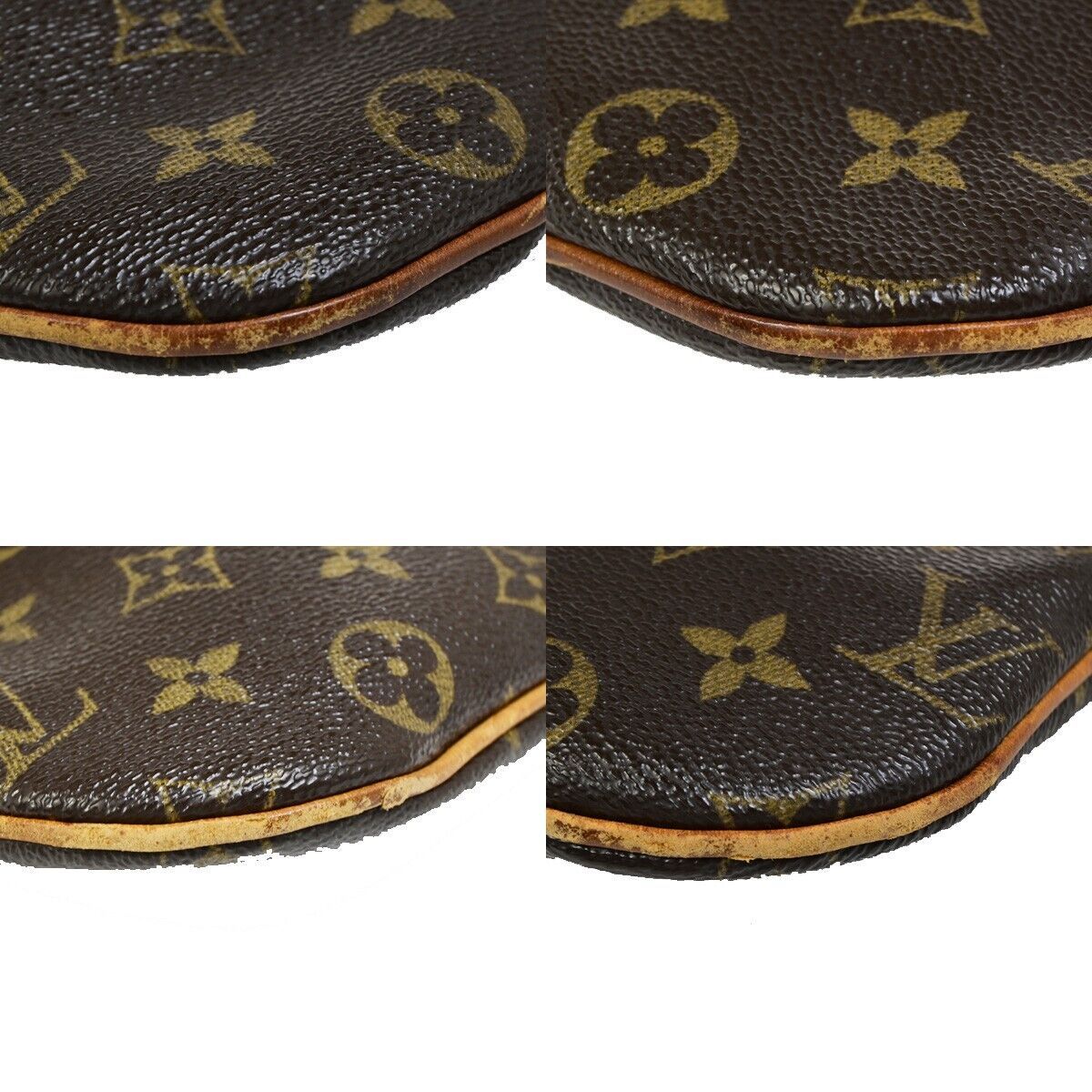 LOUIS VUITTON Pochette Bosphore Shoulder Bag Monogram Leather BN M40044 35EC569