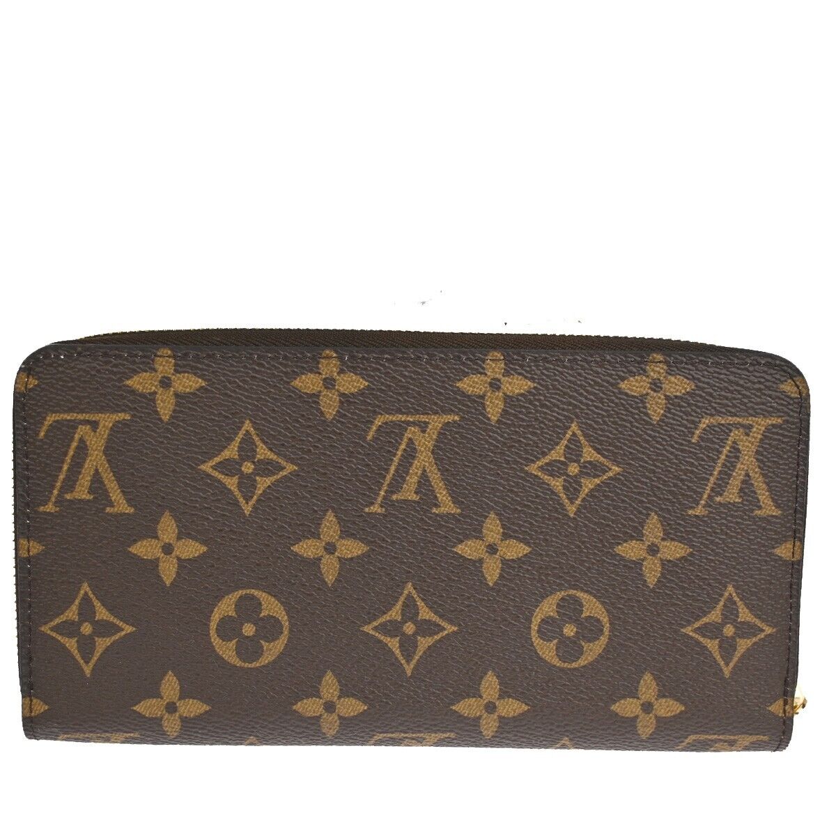 LOUIS VUITTON Zippy Wallet Vivienne Monogram Leather Brown Rose M69054 59RJ206