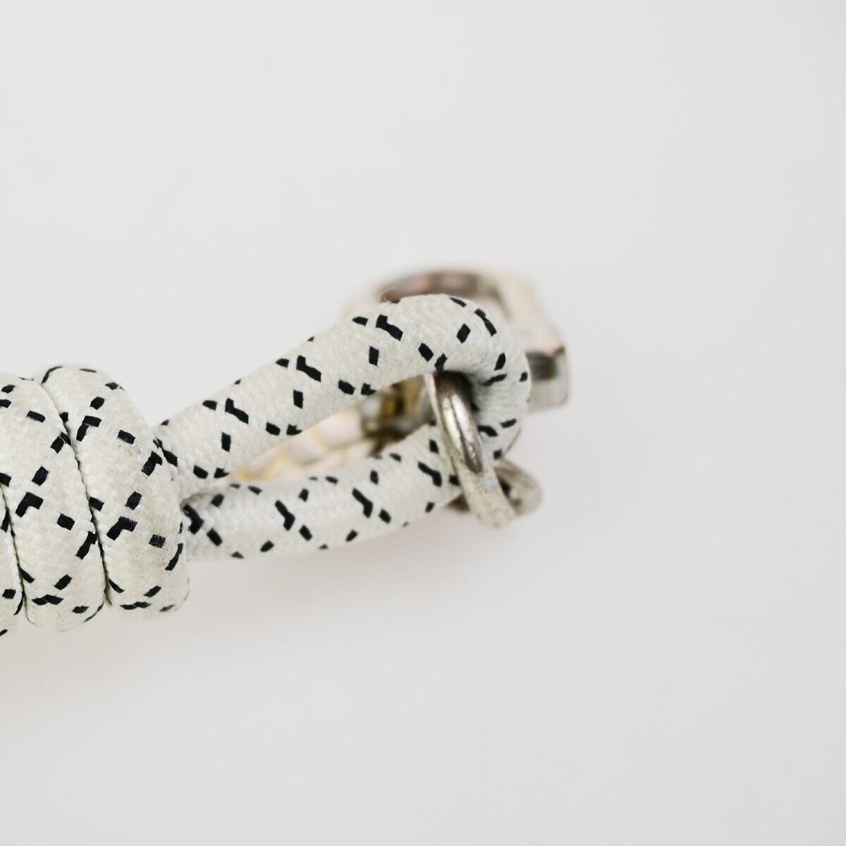 LOUIS VUITTON Christopher Nemes Key Ring Holder Bag Charm Silver MP1622 66KA525