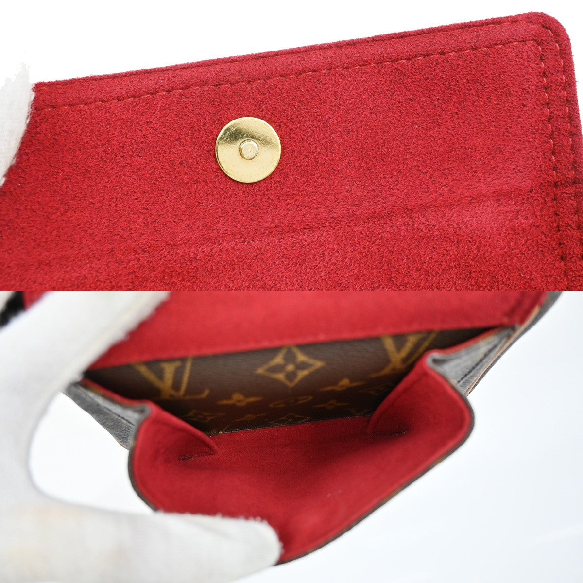 LOUIS VUITTON Viva Cite PM Shoulder Bag Monogram Leather Brown M51165 41AA086