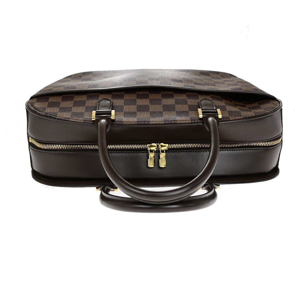 LOUIS VUITTON Sarria Horizontal Hand Bag Damier Ebene Leather BN N51282 93ED029