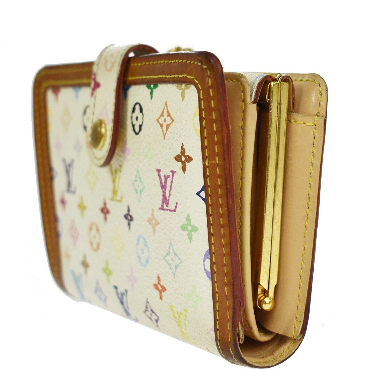 LOUIS VUITTON Portefeuille Viennois Bifold Wallet Monogram Multi M92987 63SH085