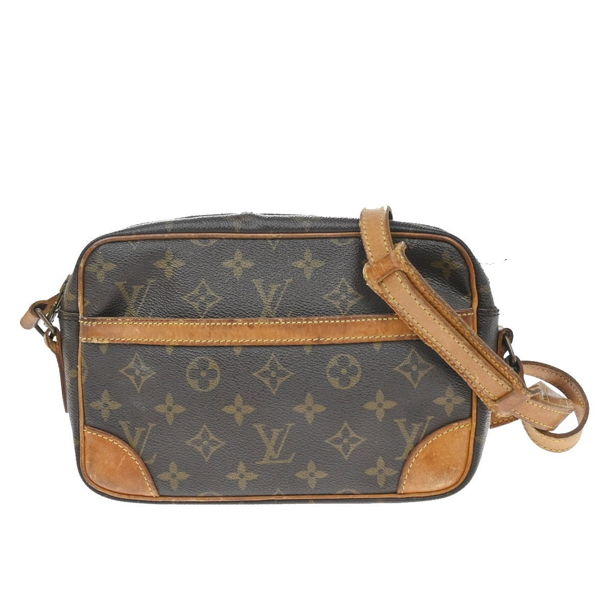 LOUIS VUITTON Trocadero 24 Shoulder Bag Monogram Leather Brown M51276 64SA075