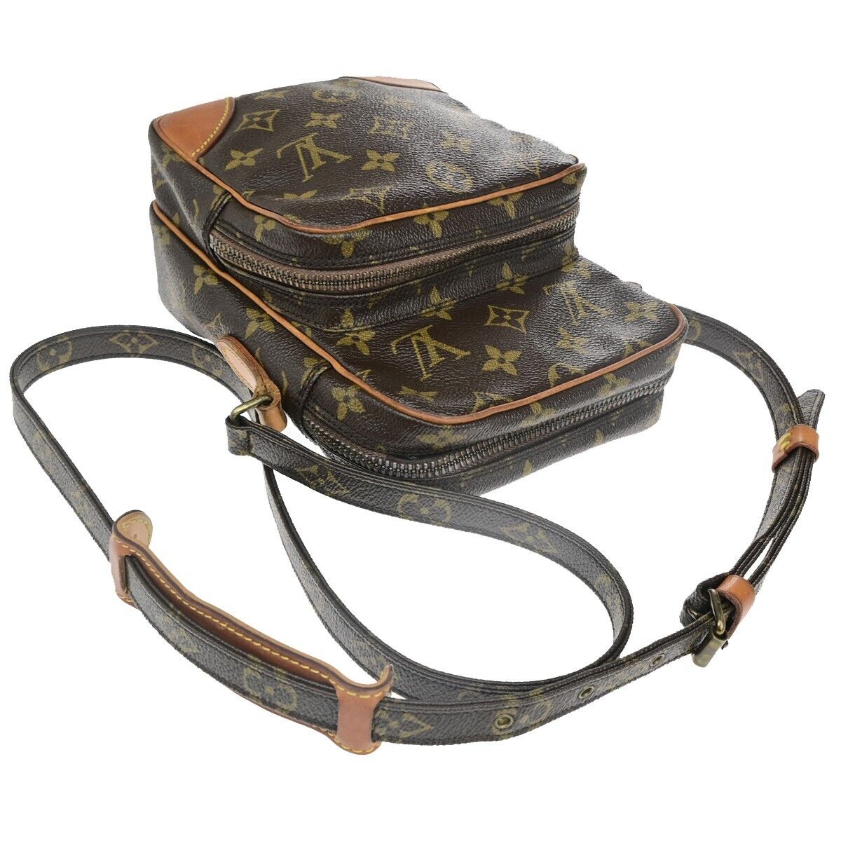 LOUIS VUITTON Amazon Crossbody Shoulder Bag Monogram Leather BN M45236 37HC016