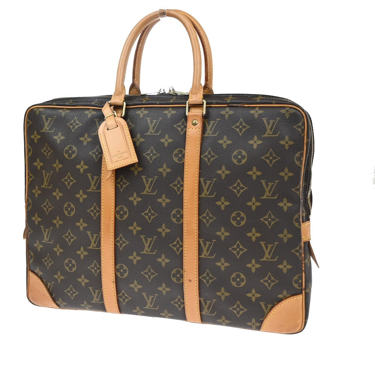 LOUIS VUITTON Porte Documents Voyage Briefcase Hand Bag Monogram M53361 39YJ192