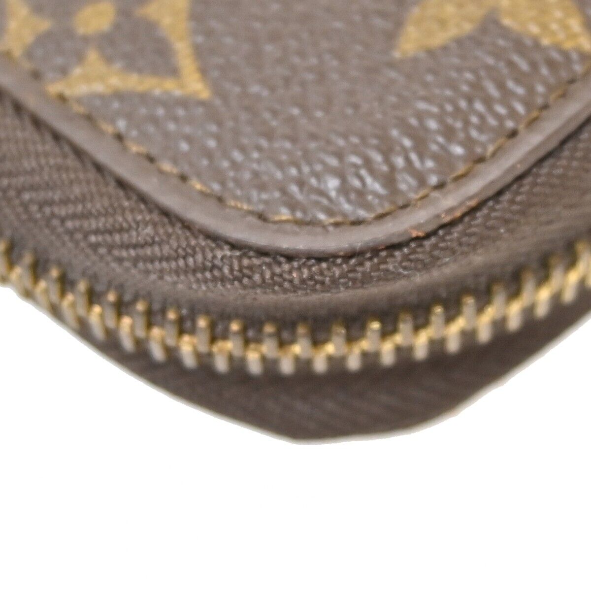 LOUIS VUITTON Poche Escapade Bifold Wallet Monogram Leather BN M60113 88FA042