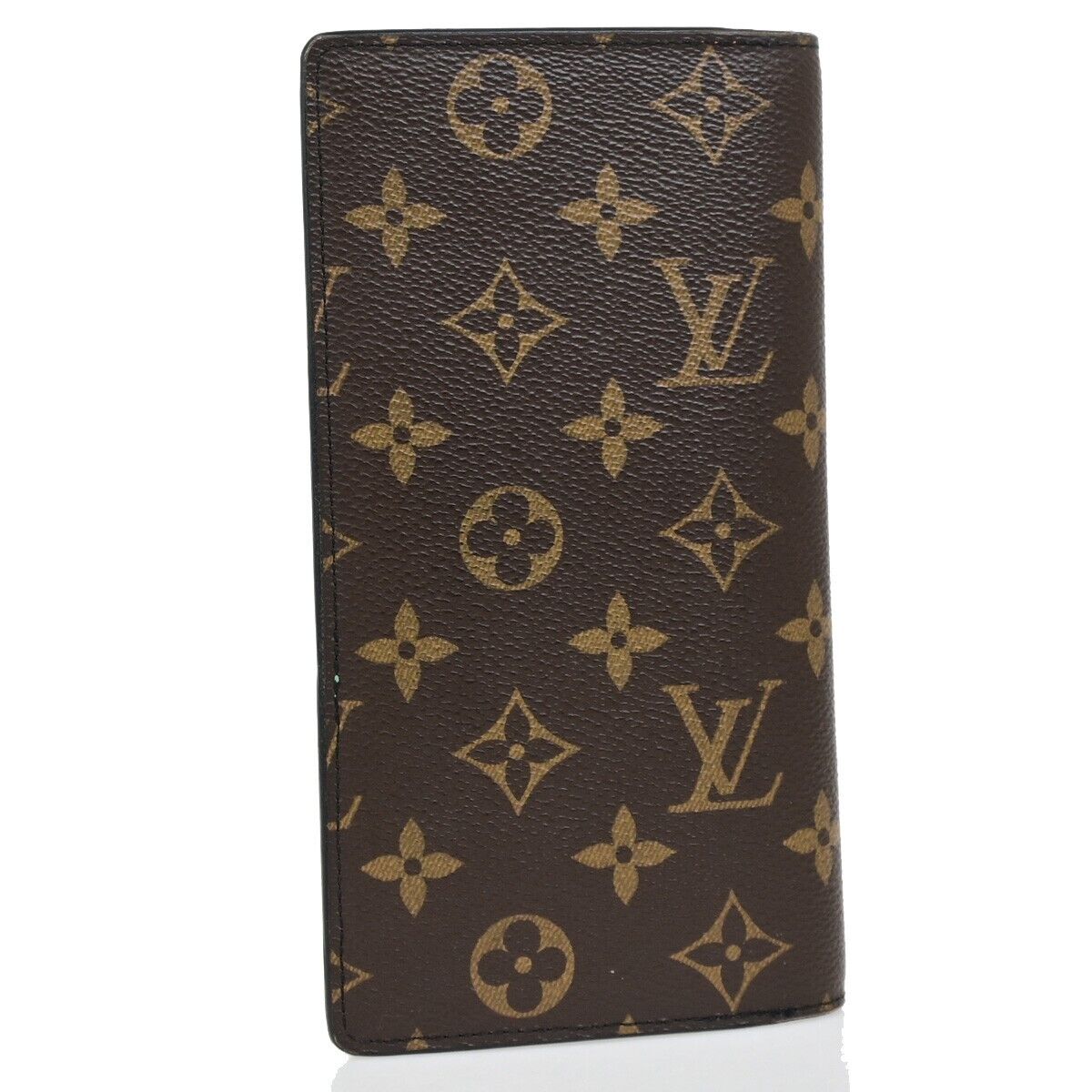 LOUIS VUITTON Portefeuille Brazza NM Long Wallet Monogram Brown M80523 89FB265