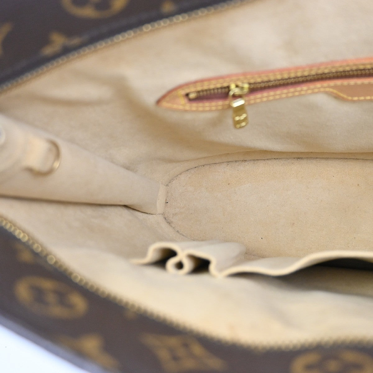 LOUIS VUITTON BABYLONE Shoulder Bag Monogram Leather Brown France M51102 74ZA031