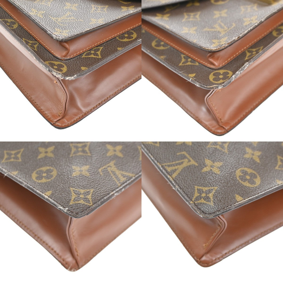 LOUIS VUITTON Monceau 28 2Way Hand Bag Monogram Leather BN France M51185 88CA327
