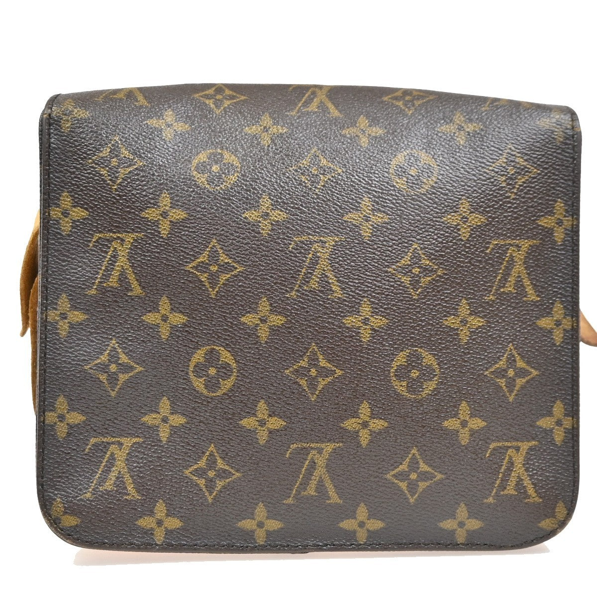 LOUIS VUITTON Cartouchiere MM Shoulder Bag Monogram Leather Brown M51253 69KB815