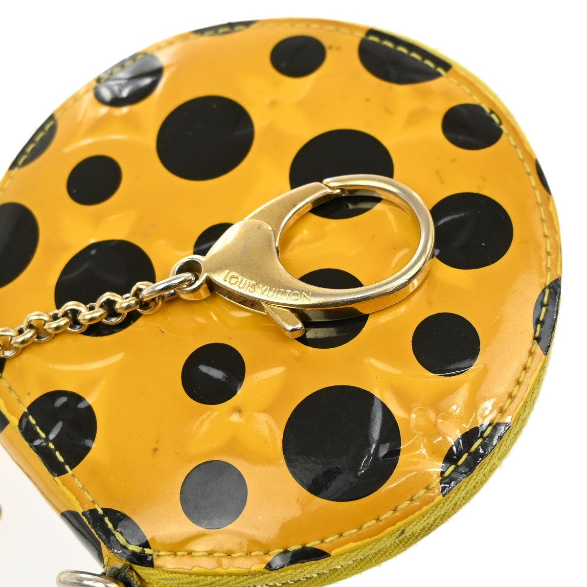 LOUIS VUITTON Yayoi Porte Monnaie Coin Case Monogram Vernis YW M91569 30EG081