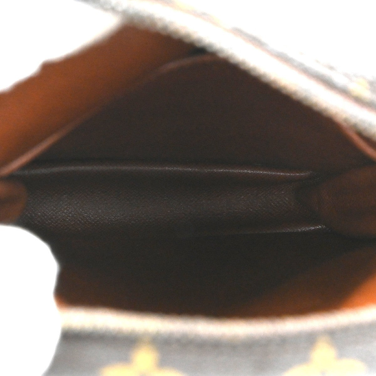 LOUIS VUITTON Danube Shoulder Bag Monogram Leather Brown France M45266 38CA492