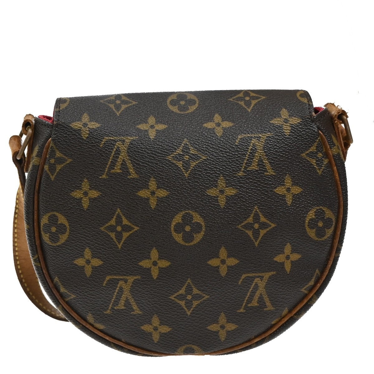LOUIS VUITTON LV Tambourine Shoulder Bag Monogram Leather Brown M51179 87KP096