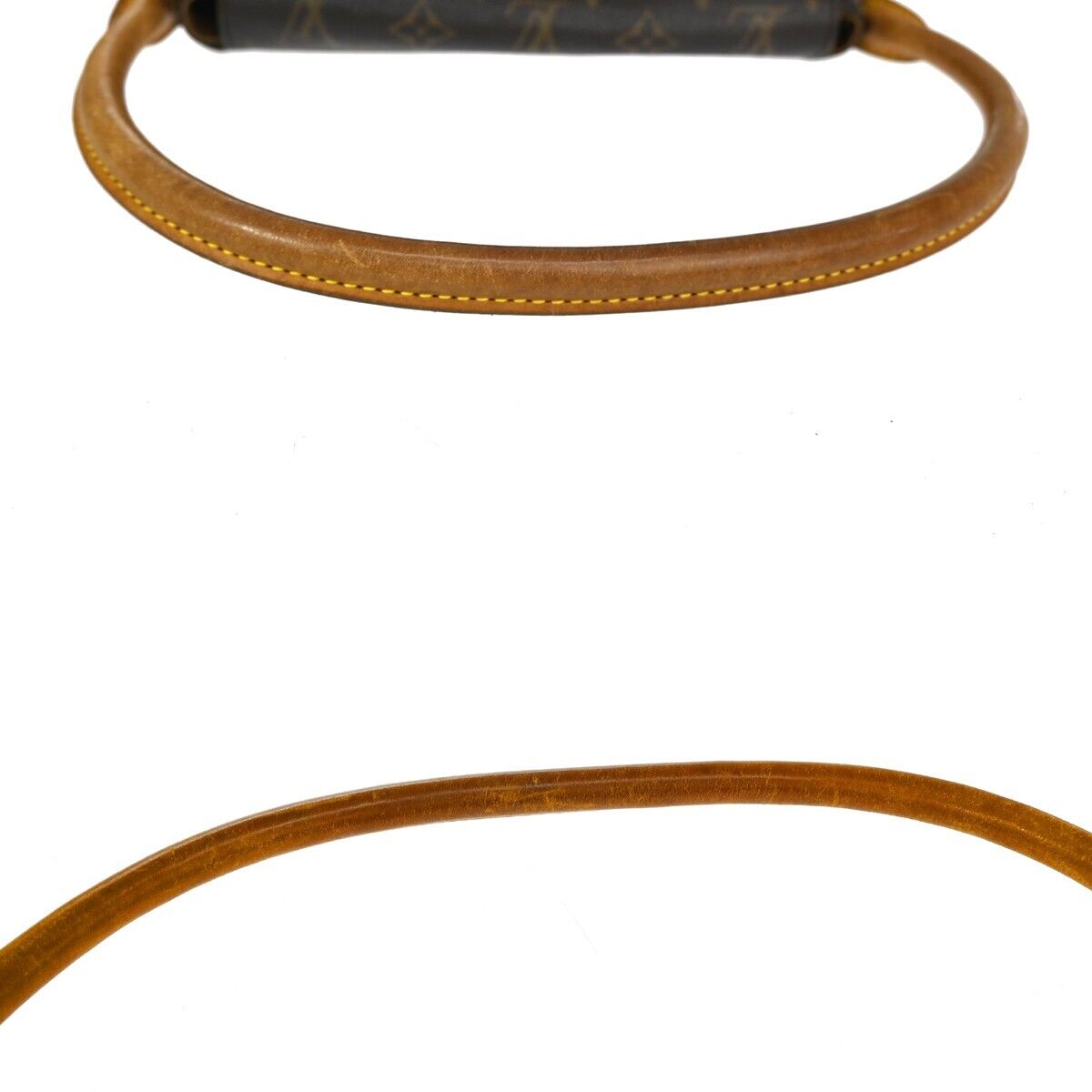 LOUIS VUITTON Mini Looping Hand Bag Monogram Leather Brown France M51147 98ED470