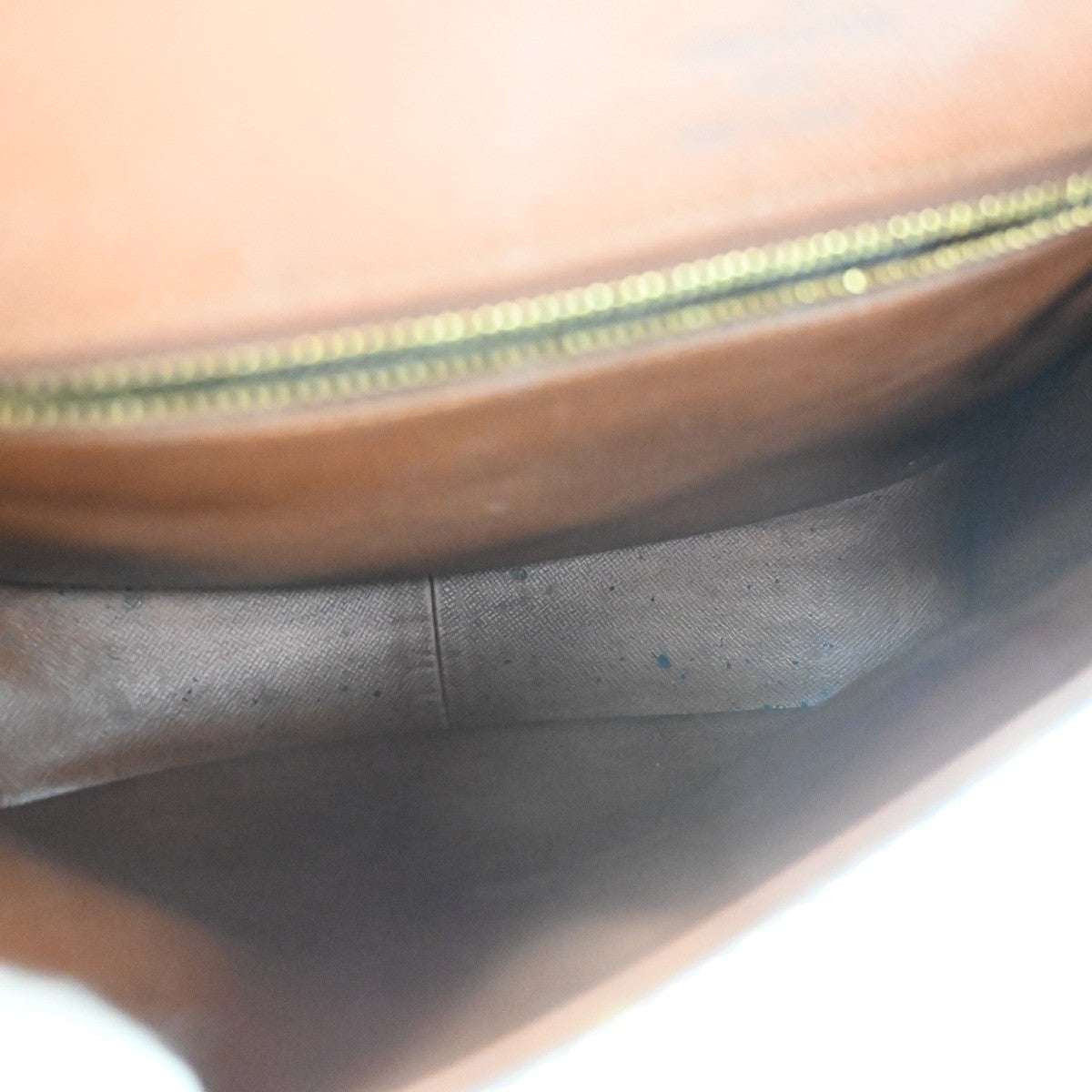 LOUIS VUITTON Saint Cloud GM Shoulder Bag Monogram Leather Brown M51242 34CA715