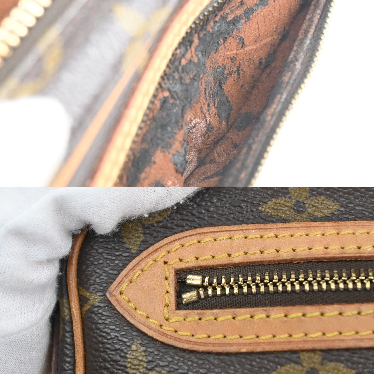 LOUIS VUITTONI Saint Germain 24 Shoulder Bag Monogram Leather BN M51210 80KD038
