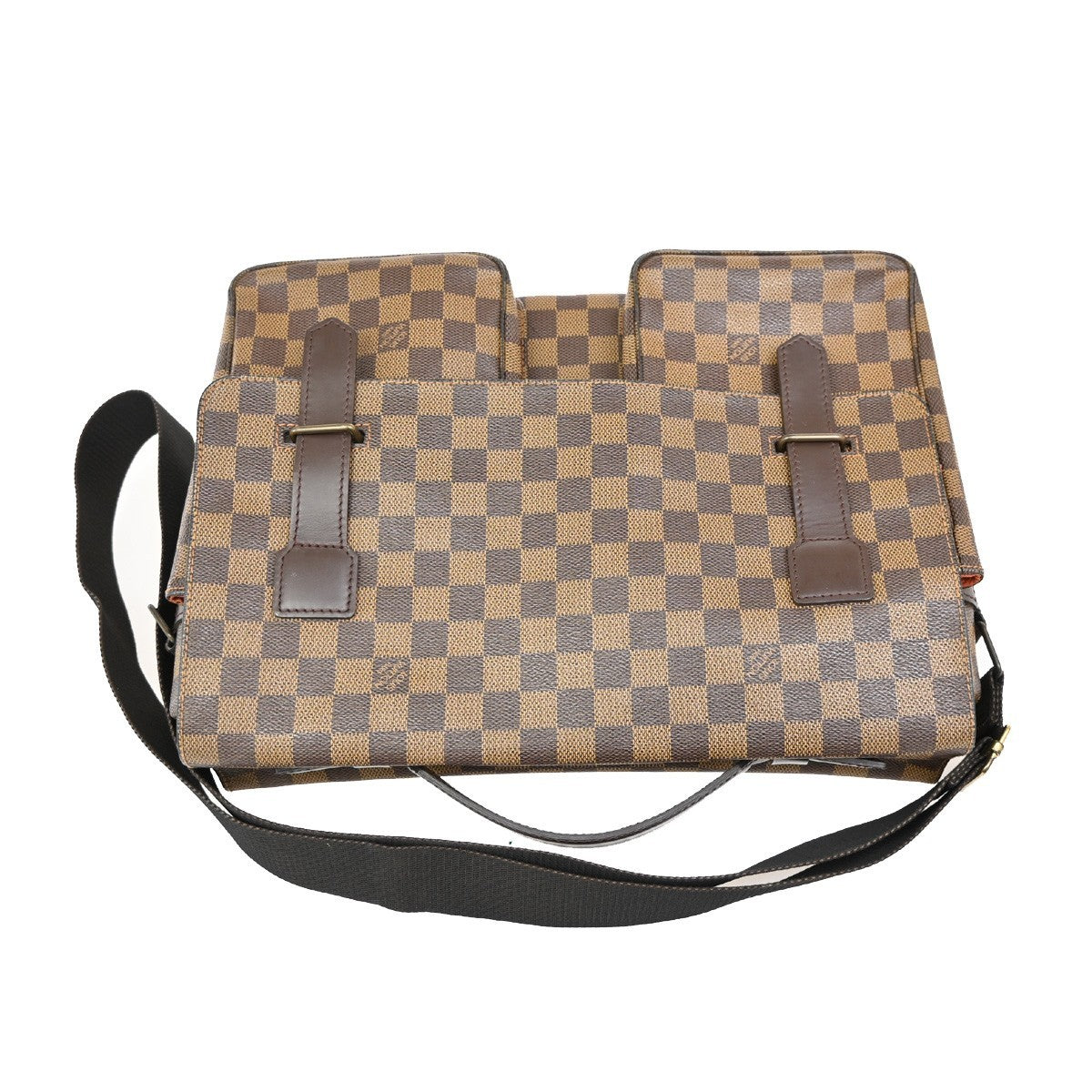 LOUIS VUITTON Broadway Satchel Shoulder Bag Damier Ebene Leather N42270 16TA116