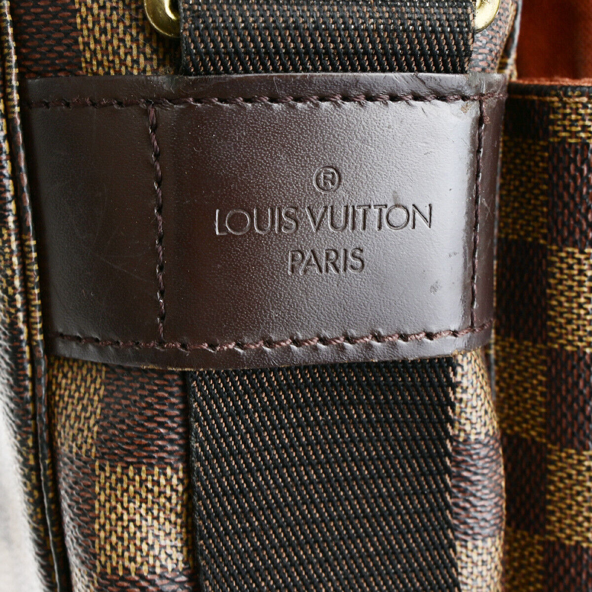 LOUIS VUITTON Broadway Satchel Shoulder Bag Damier Ebene Leather N42270 62YF092