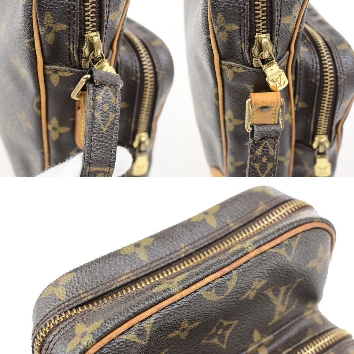 LOUIS VUITTON Amazon Crossbody Shoulder Bag Monogram Leather BN M45236 35YJ273
