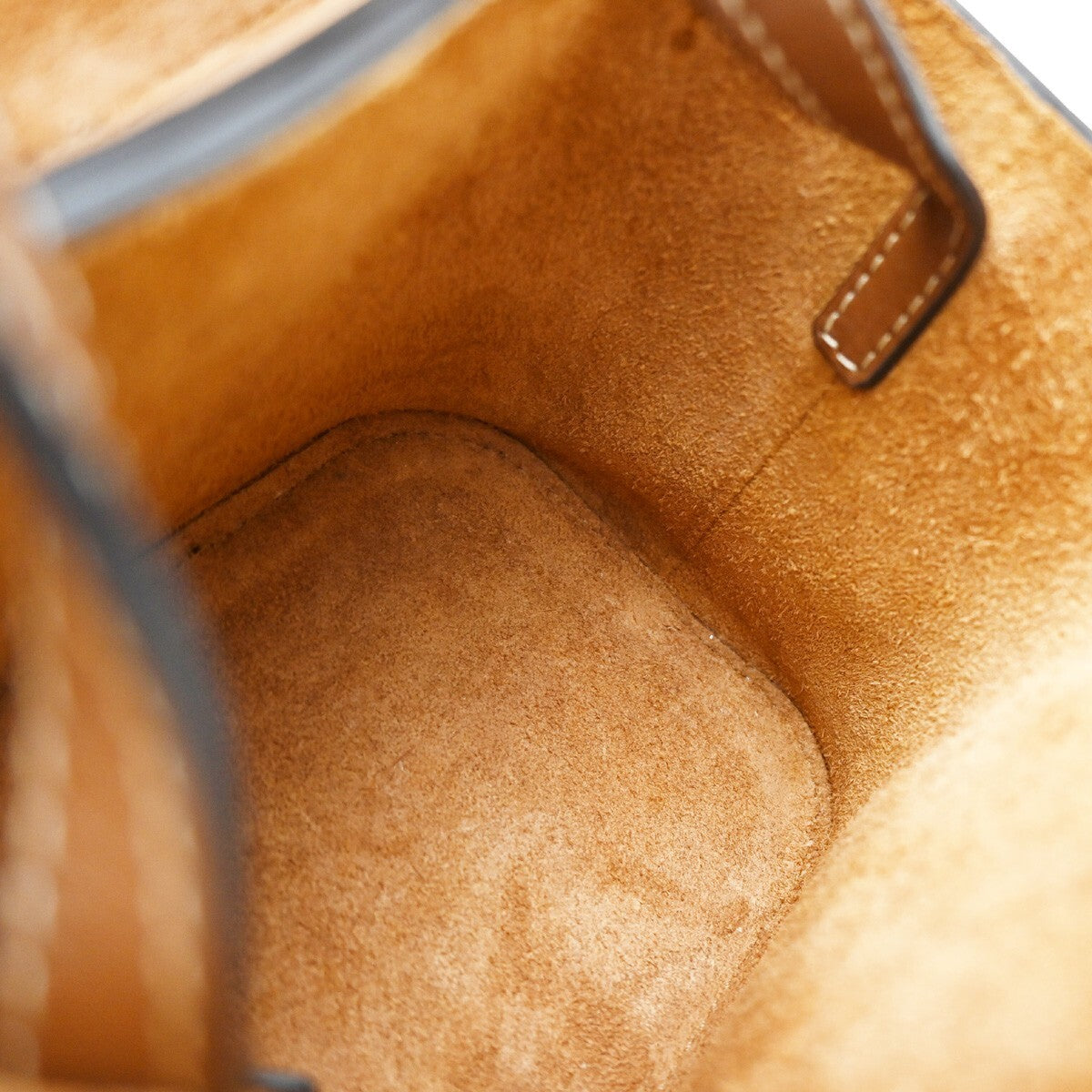 CELINE Logo Cuir Triomphe Small Box Shoulder Bag Leather Brown Italy 665RF311