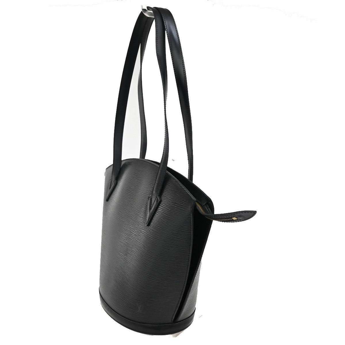 LOUIS VUITTON Saint Jacques Shoulder Bag Epi Leather Black  M50044 32TA065