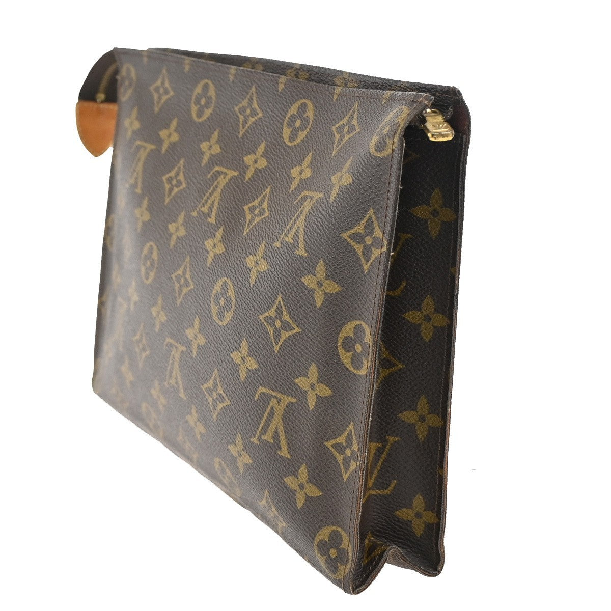 LOUIS VUITTON Poche Toilette 26 Clutch Pouch Bag Monogram Leather M47542 69ZA145