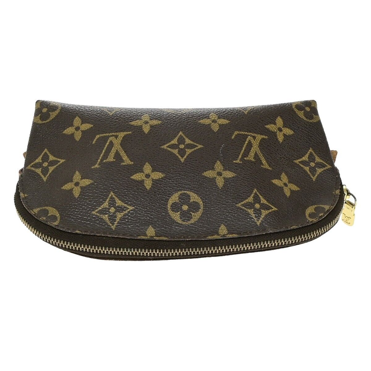 LOUIS VUITTON Pochette Cosmetic Pouch Bag Monogram Leather BN M47515 04ED965