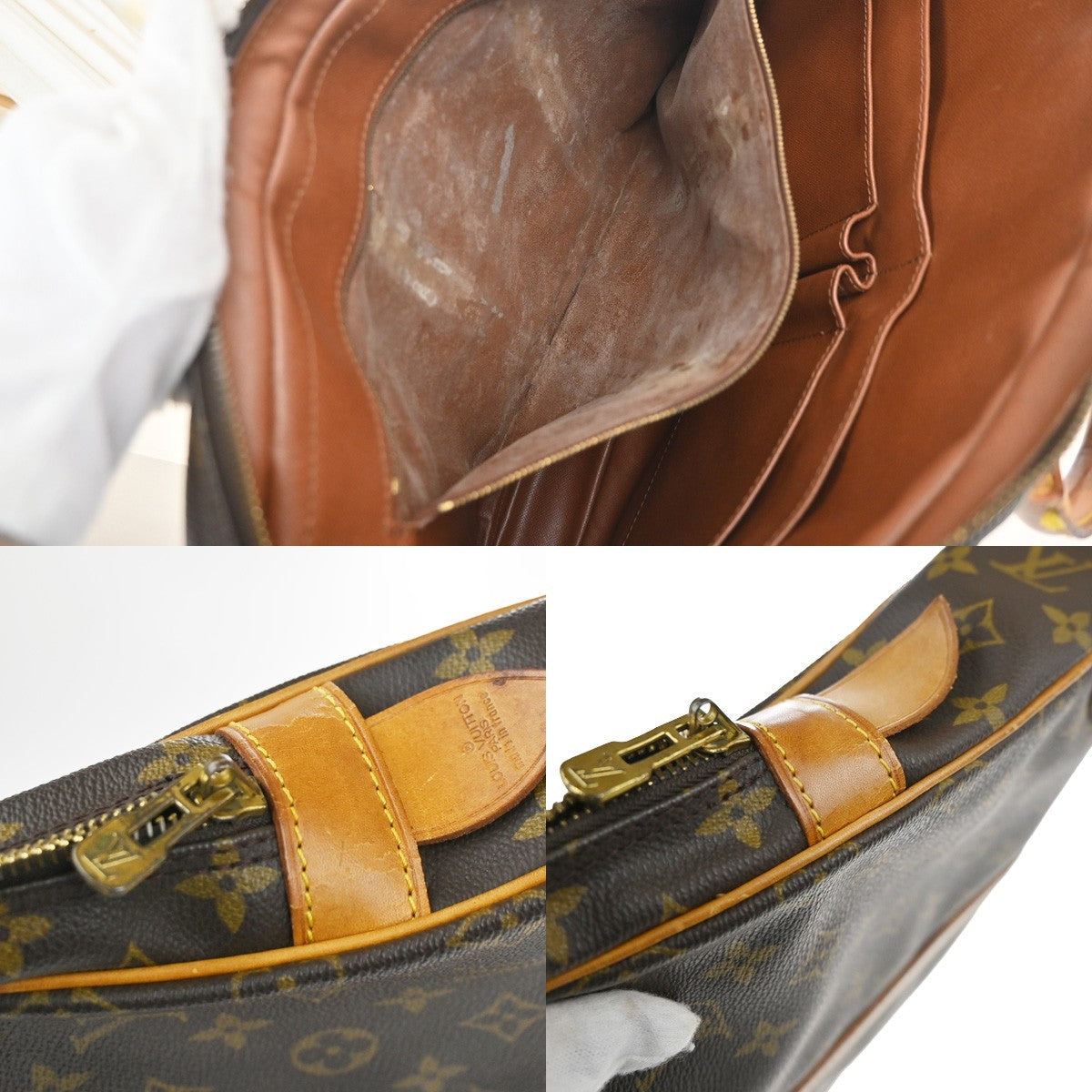 LOUIS VUITTON Porte Documents Voyage Briefcase Hand Bag Monogram M53361 30YH928