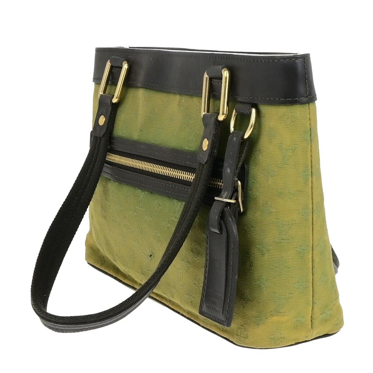 LOUIS VUITTON Lucille PM Shoulder Bag Monogram Mini Canvas Khaki M92682 62ED403