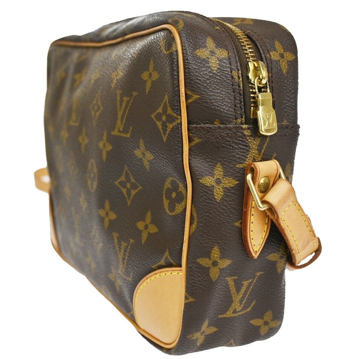 LOUIS VUITTON Trocadero 27 Shoulder Bag Monogram Leather Brown M51274 97SH238