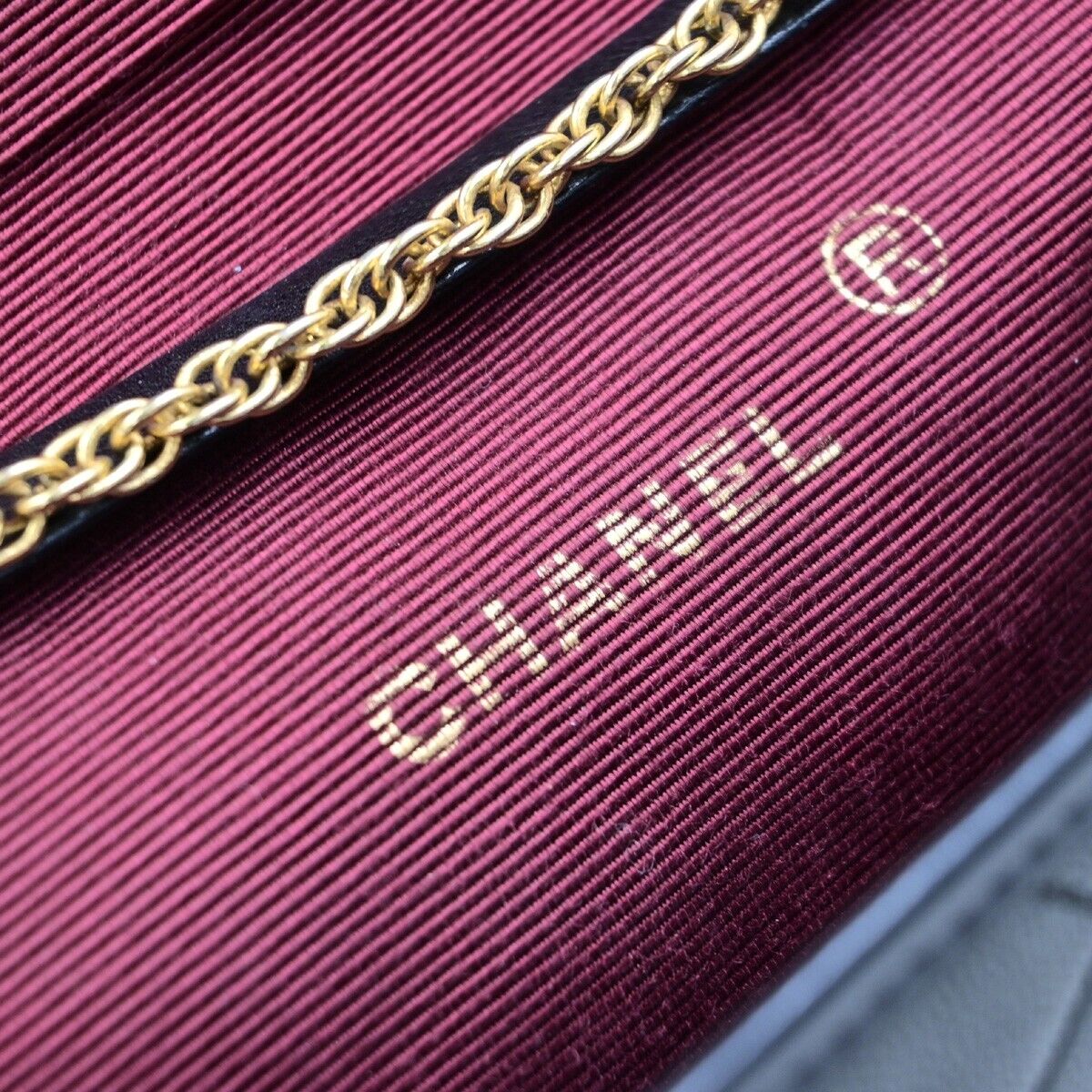 CHANEL CC Logo Mini Matelasse Chain Shoulder Bag Leather Black GHW 600RF228