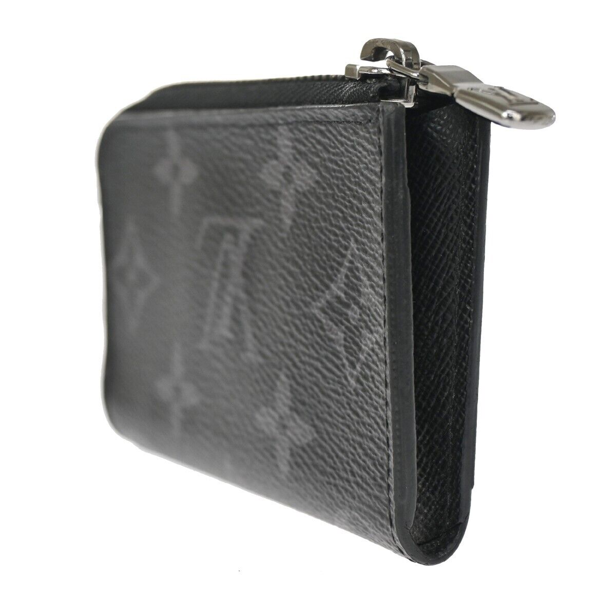 LOUIS VUITTON Porte Monnaie Jules Coin Wallet Monogram Eclipse BK M63536 31ED468