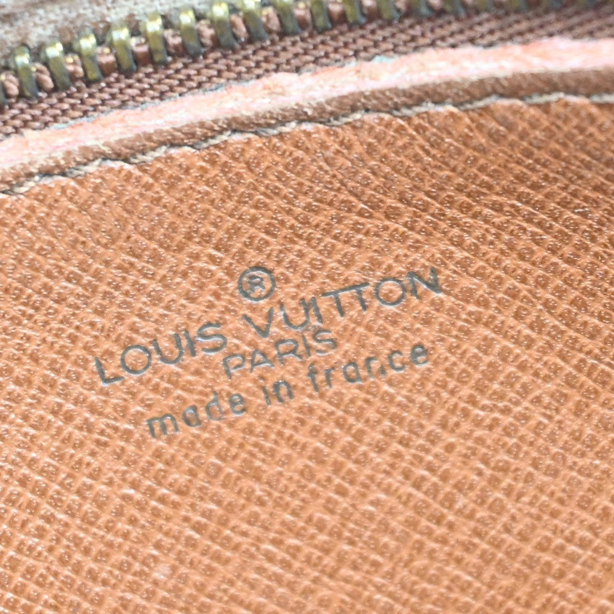 LOUIS VUITTON Jeune Fille MM Shoulder Bag Monogram Leather Brown M51226 67MA539
