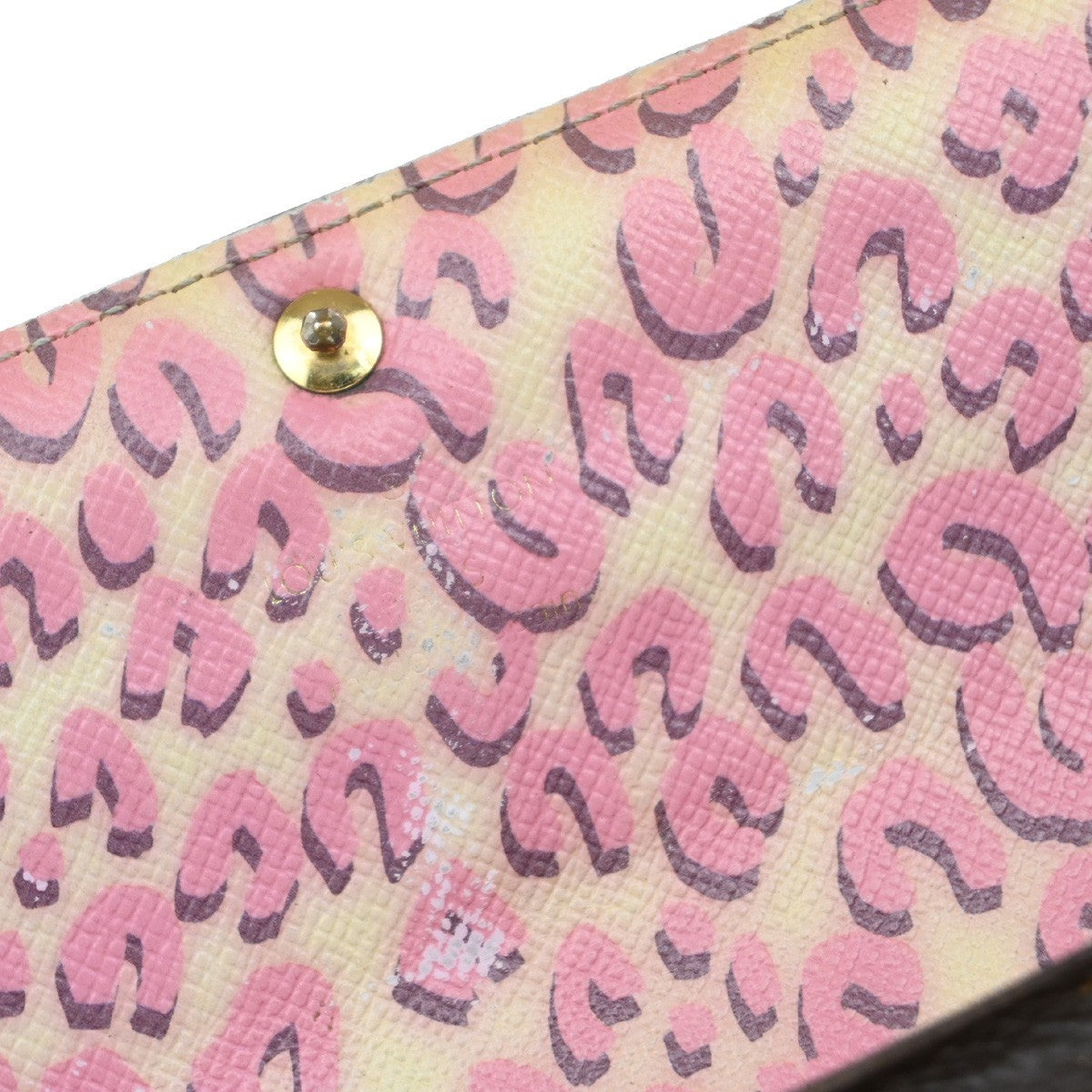 LOUIS VUITTON Portefeuille Sarah Leopard Long Wallet Monogram BN M60106 60KC951