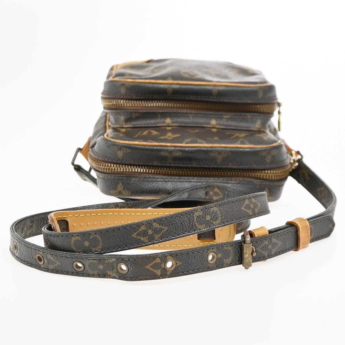 LOUIS VUITTON Amazon Crossbody Shoulder Bag Monogram Leather BN M45236 80KC694