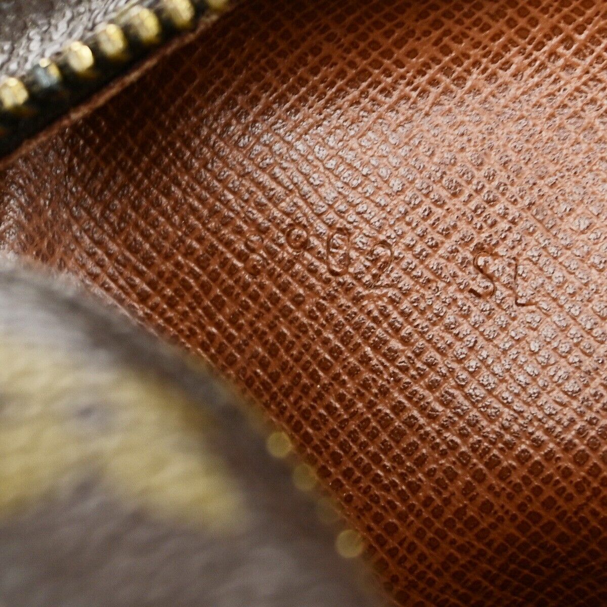 LOUIS VUITTON Compiegne 28 Clutch Bag Monogram Leather Brown GHW M51845 63ED999