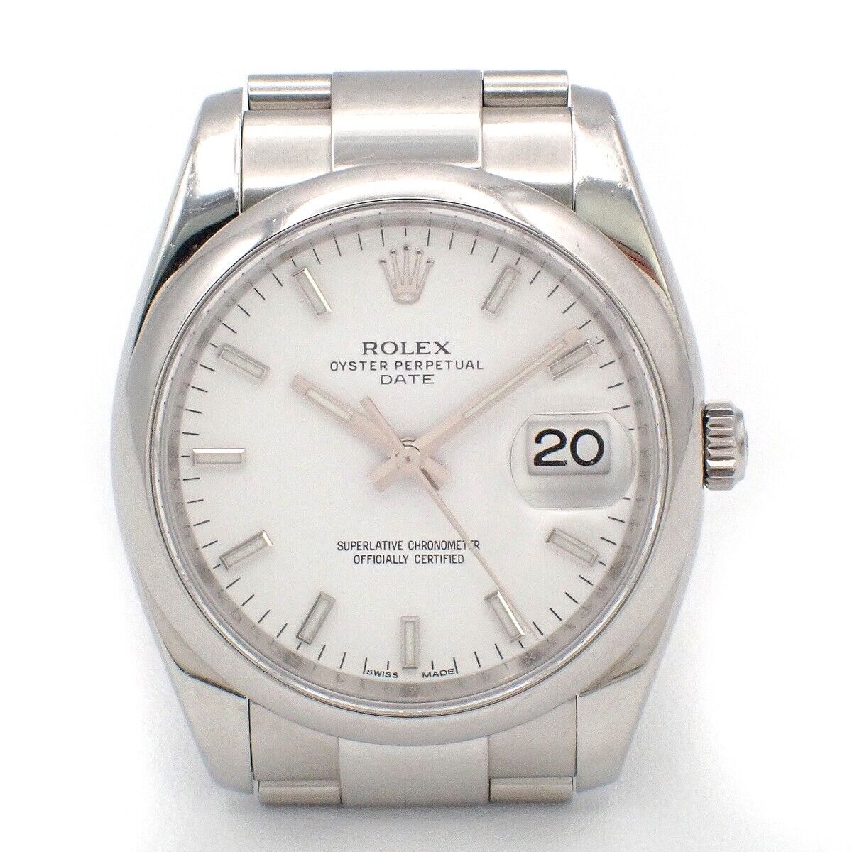 ROLEX Oyster Perpetual Date Watch 115200 Automatic Stainless Steel SR 932RK556
