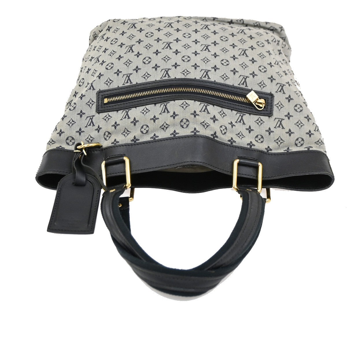 LOUIS VUITTON LV Logo Lucille GM Hand Bag Monogram Mini Lin M92675 32CB001