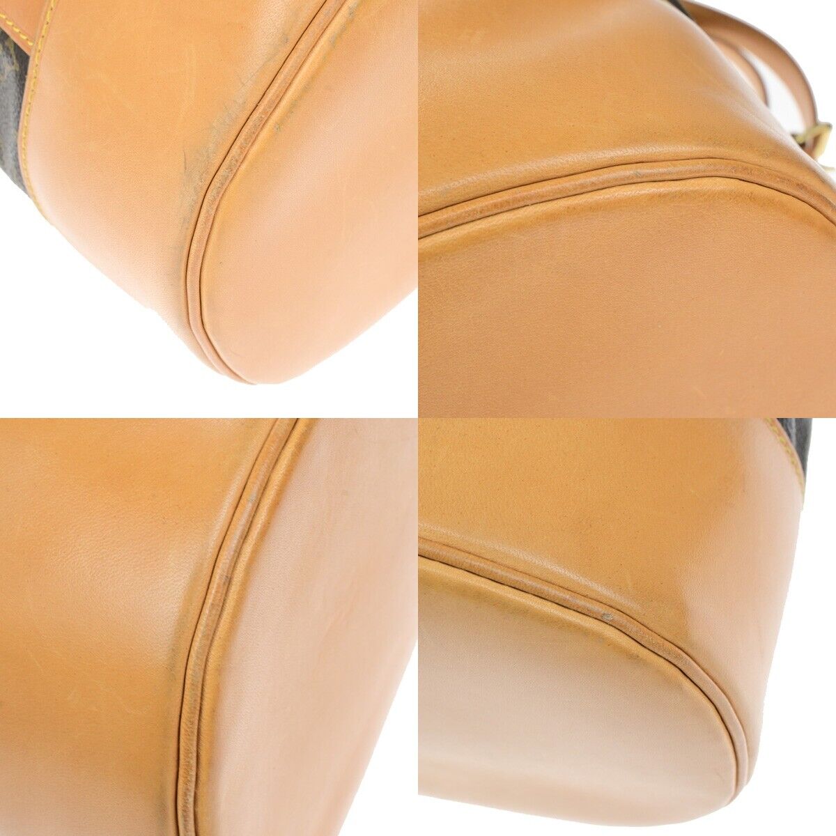 LOUIS VUITTON LV Randonnee GM Shoulder Bag Monogram Leather Brown M42244 20RK966