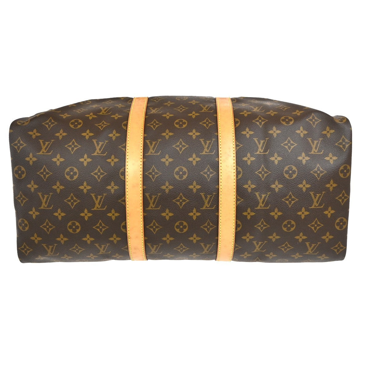 LOUIS VUITTON Keepall 50 Travel Hand Bag Monogram Leather Brown M41426 54PA013