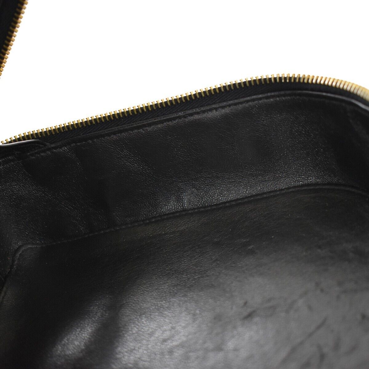 CHANEL Matelasse 2Way Chain Shoulder Hand Bag Patent Leather Black GHW 695RH004