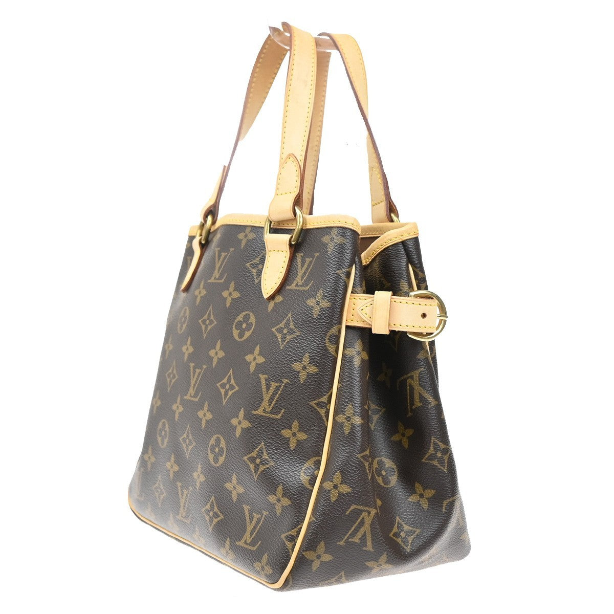 LOUIS VUITTON Batignolles Tote Hand Bag Monogram Leather Brown M51156 17TA054