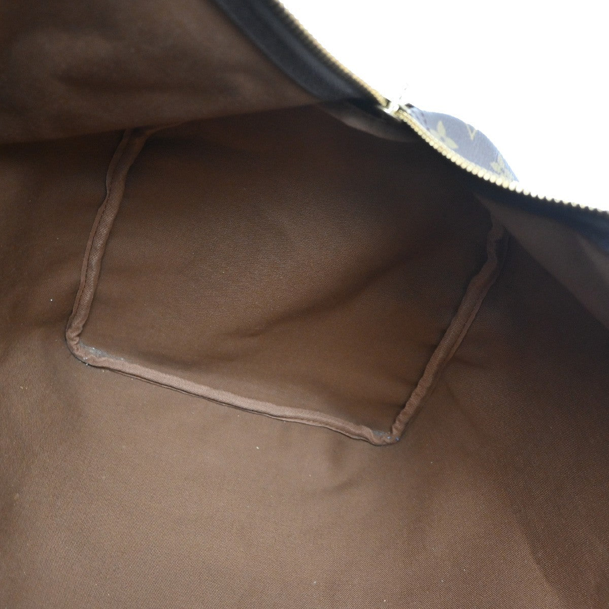 LOUIS VUITTON Keepall 55 Travel Hand Bag Monogram Leather Brown M41424 67DA057
